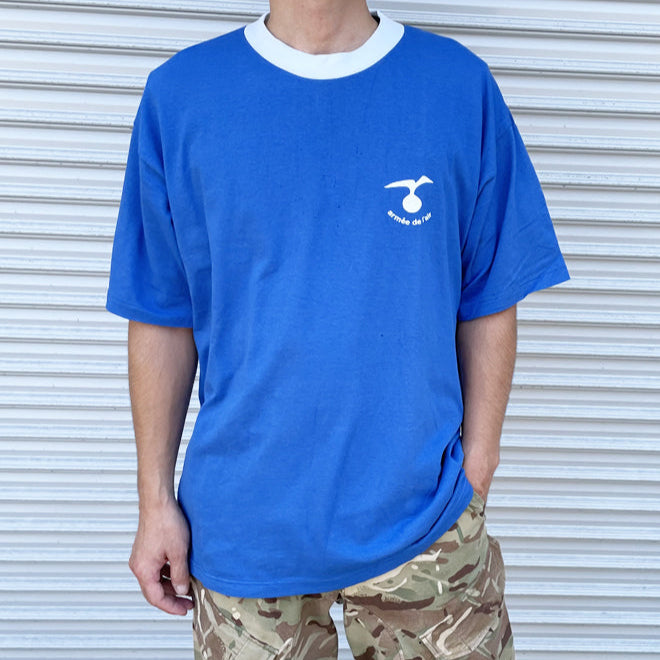 フランス空軍 エアフォース ブルー Tシャツ 新品 T87N-