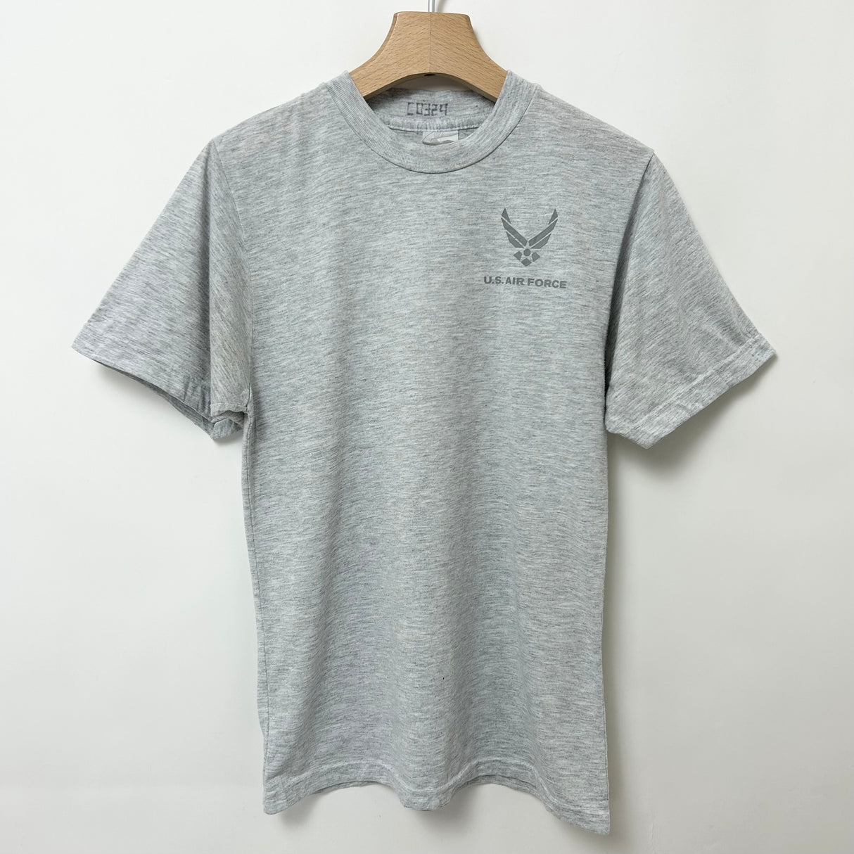 アメリカ空軍 U.S.A.F. グレー フィジカルトレーニング Tシャツ【FB-TS-ML00011B-】