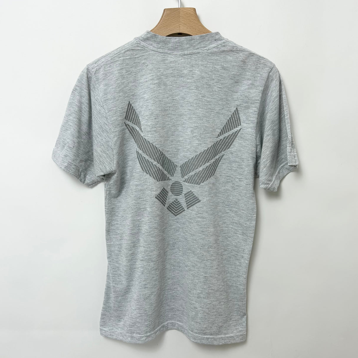 アメリカ空軍 U.S.A.F. グレー フィジカルトレーニング Tシャツ【FB-TS-ML00011B-】