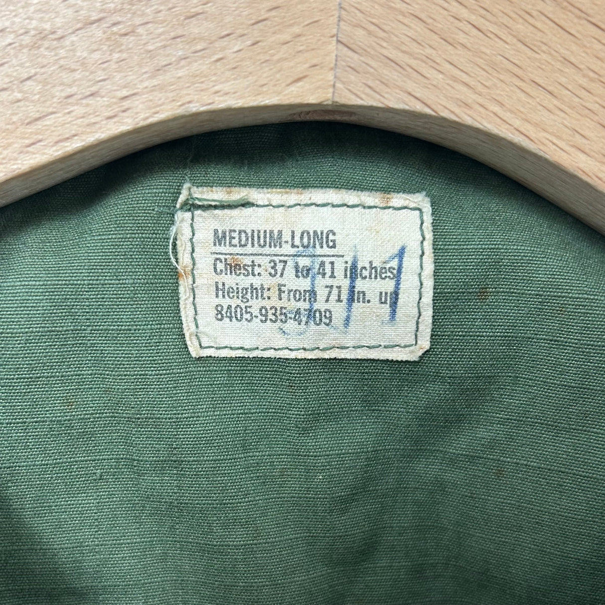 68年製 アメリカ軍 OG-107 リップストップ ジャングルファティーグジャケット 半袖 4thモデル M/Lサイズ【FB-JK-ML0003B=】