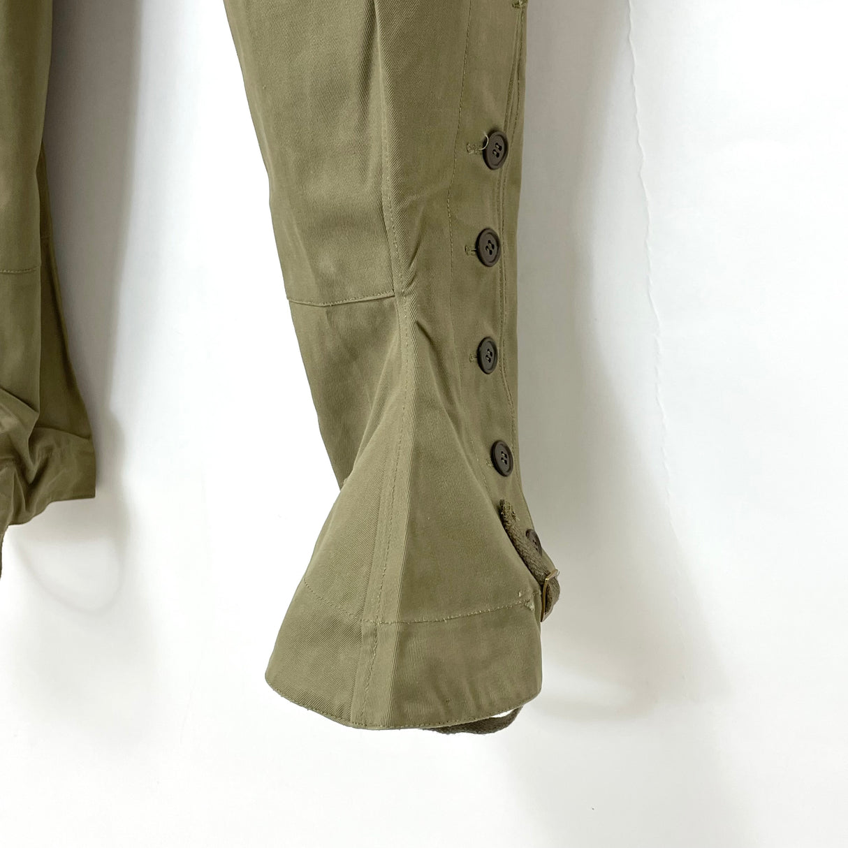 イタリア軍 カーキ ビンテージ モーターサイクルパンツ 新品 703N