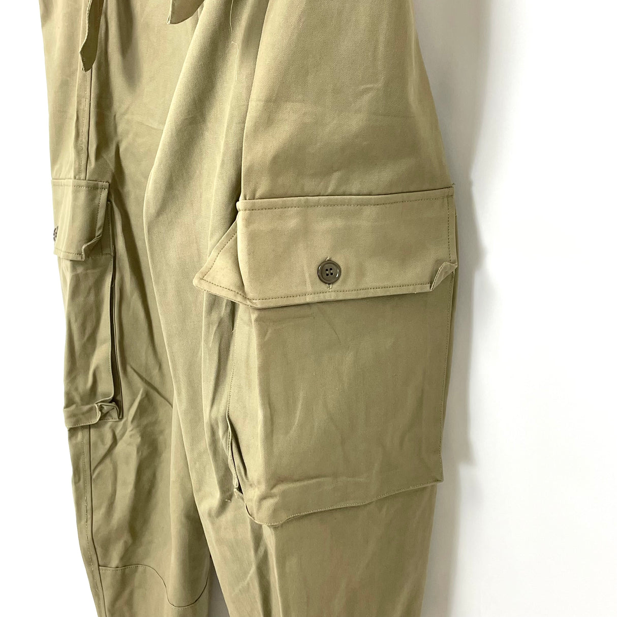 イタリア軍 カーキ ビンテージ モーターサイクルパンツ 新品 703N