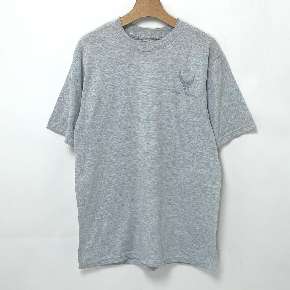 アメリカ空軍 U.S.A.F. グレー フィジカルトレーニング Tシャツ【FB-TS-ML00011B-】