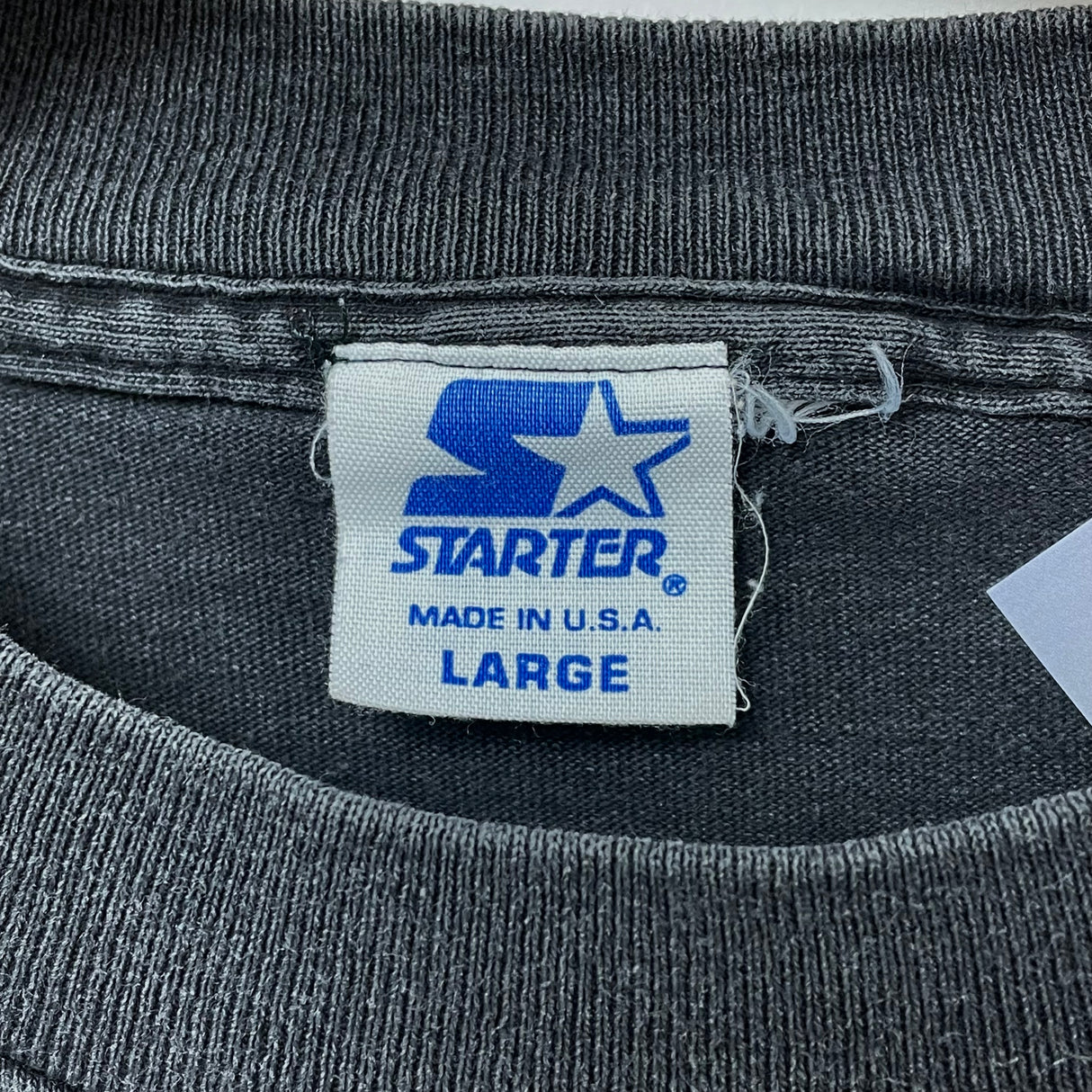 2006 STARTER/スターター NBA シカゴ・ブルズ ブラック ヴィンテージ プリントTシャツ "MADE IN USA" Lサイズ【FB-TS-0010B-】