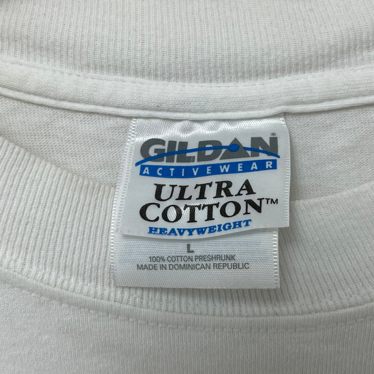 1990-2000s GILDAN/ギルダン RIDE THE WIND ホワイト ヴィンテージ プリントTシャツ Lサイズ【FB-TS-0011B-】