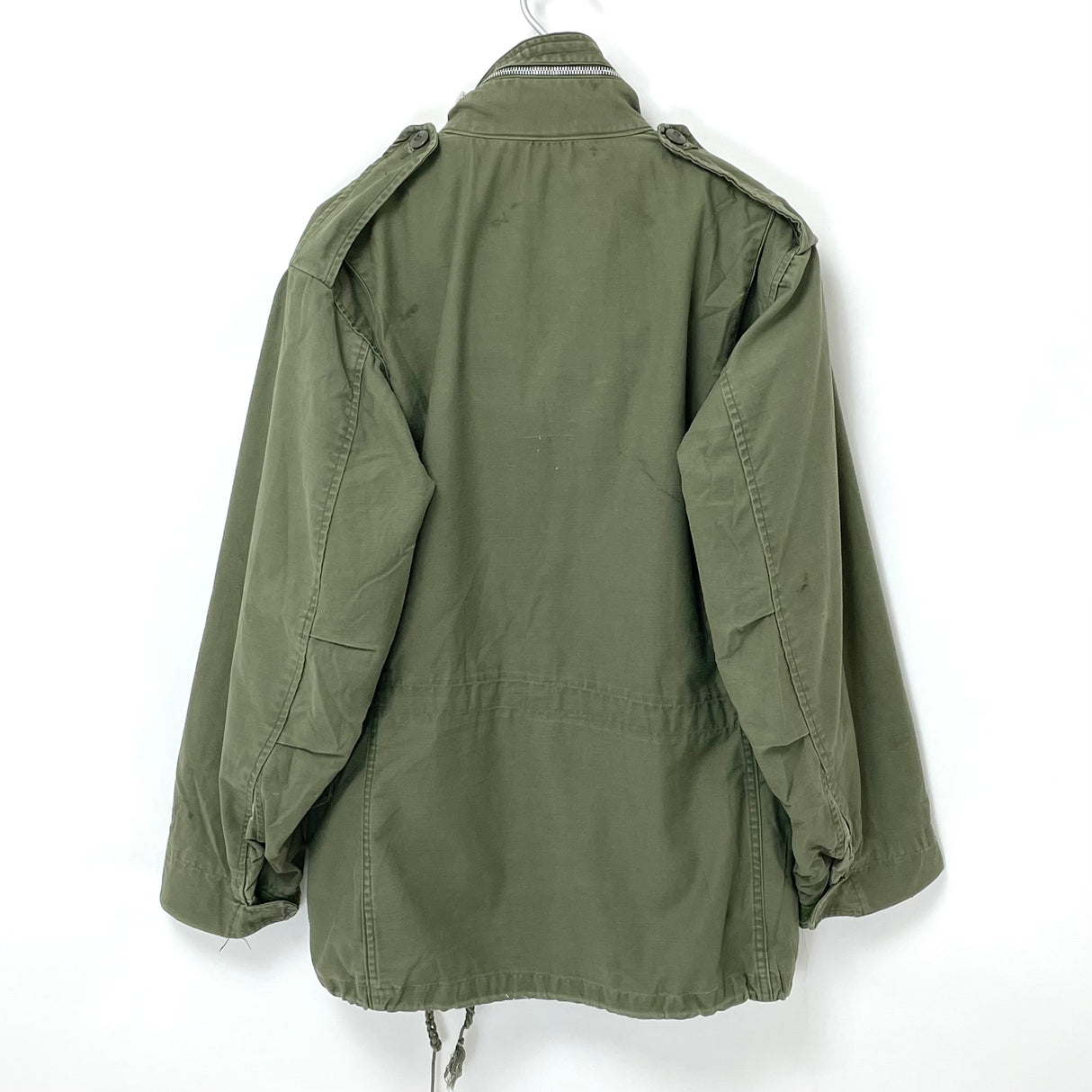 【2nd モデル】アメリカ軍 OD M-65 フィールドジャケット USED A5UVB