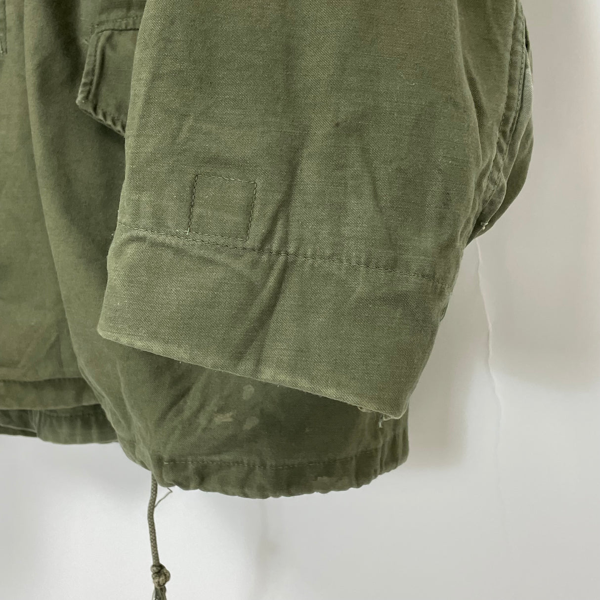 【2nd モデル】アメリカ軍 OD M-65 フィールドジャケット USED A5UVB