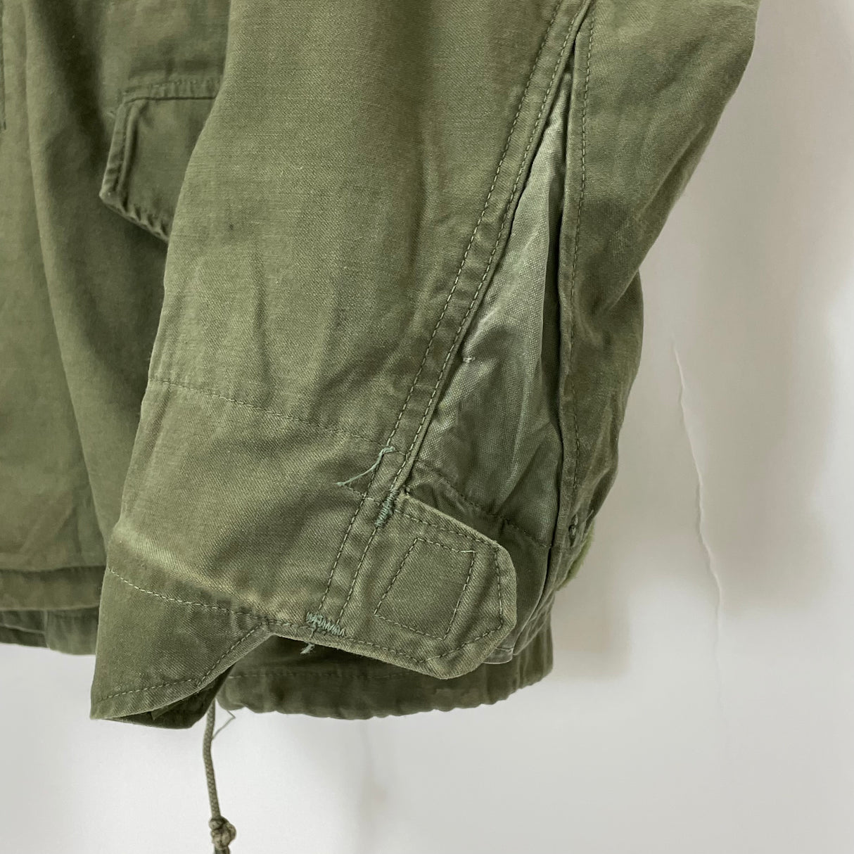 【2nd モデル】アメリカ軍 OD M-65 フィールドジャケット USED A5UVB