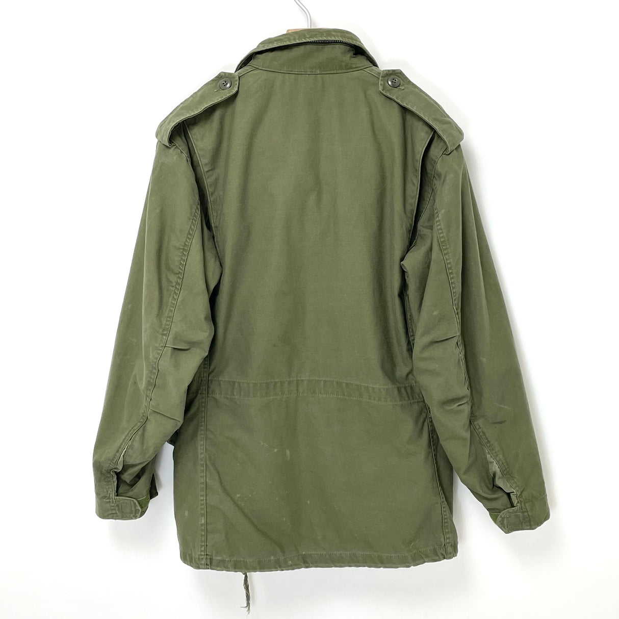 【2nd モデル】アメリカ軍 OD M-65 フィールドジャケット USED A5UVB