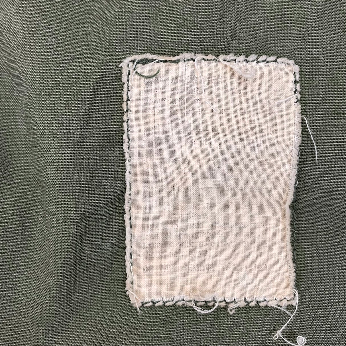 【2nd モデル】アメリカ軍 OD M-65 フィールドジャケット USED A5UVB