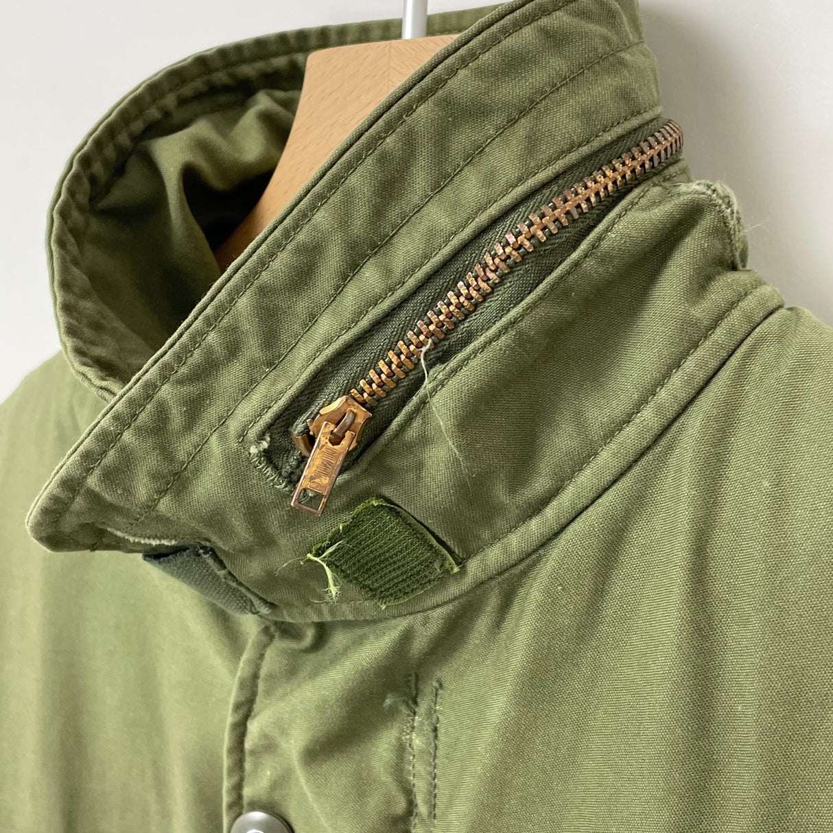 【3rd&4th モデル】アメリカ軍 OD M-65 フィールドジャケット USED A5U