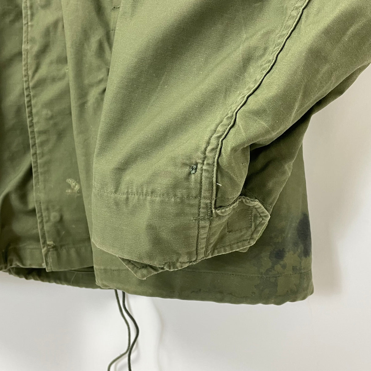 【3rd&4th モデル】アメリカ軍 OD M-65 フィールドジャケット USED A5U