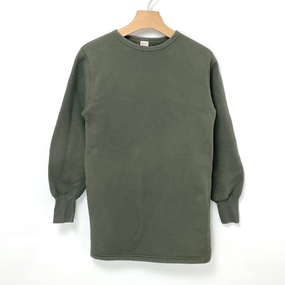 フランス軍 OD クルーネック スウェットシャツ【FB-SS-ML0015B=】