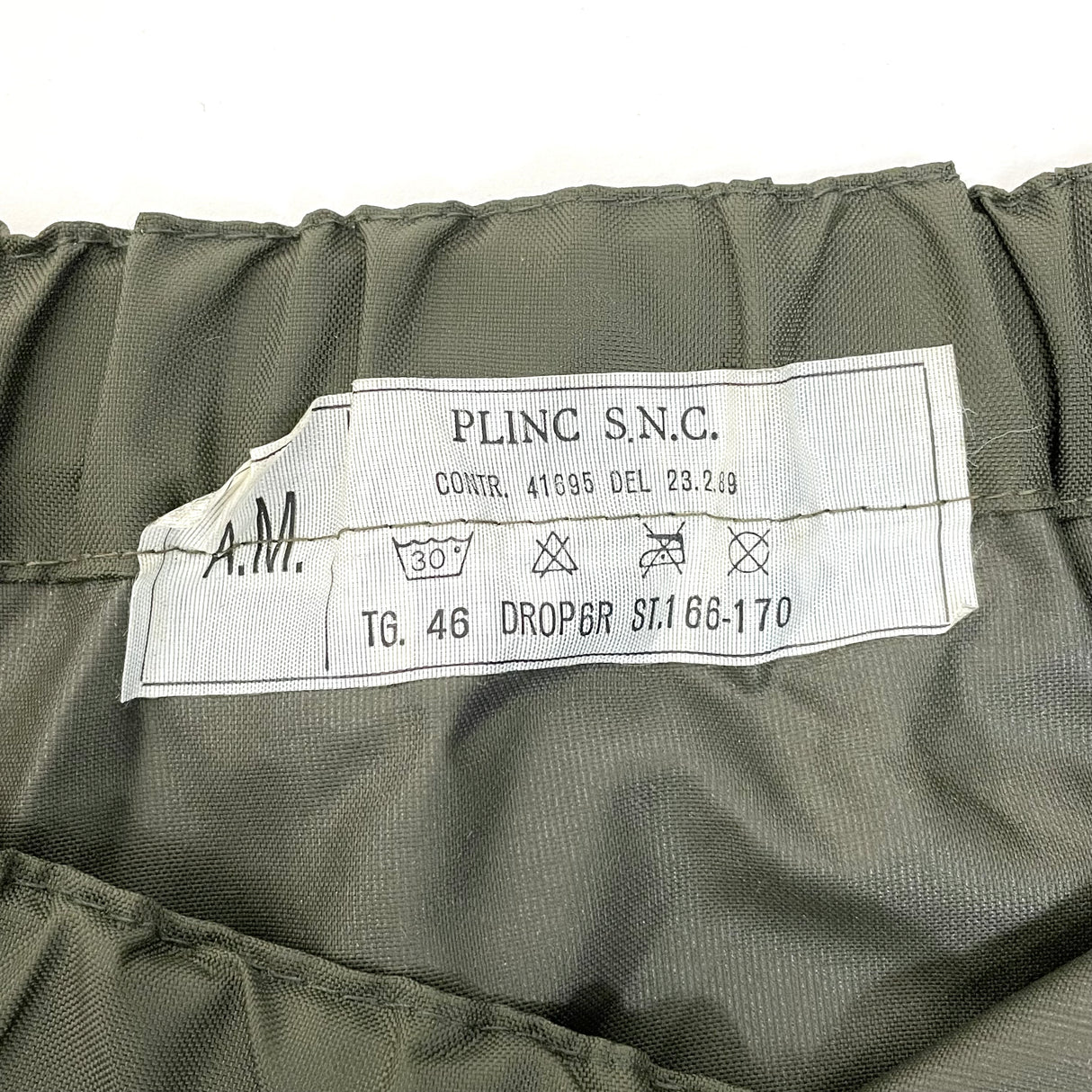 【新品】イタリア軍 OD レインパンツ【FB-PT-ML0019S=】