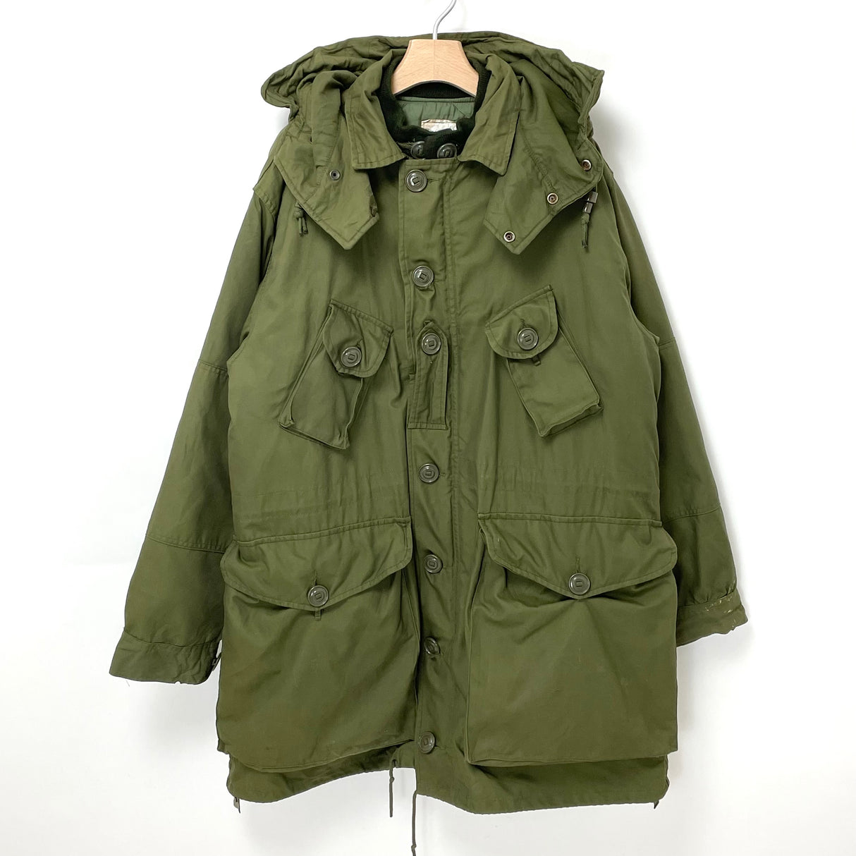 【超希少】カナダ軍 OG-107 ECW コンバットパーカー フルセット L/Rサイズ【FB-PK-ML0003B】