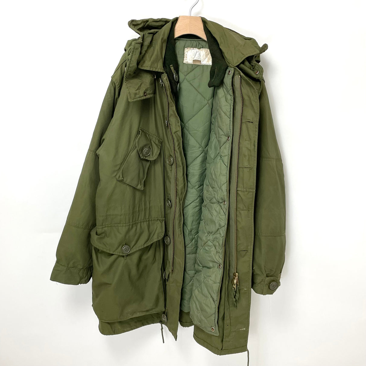 【超希少】カナダ軍 OG-107 ECW コンバットパーカー フルセット L/Rサイズ【FB-PK-ML0003B】
