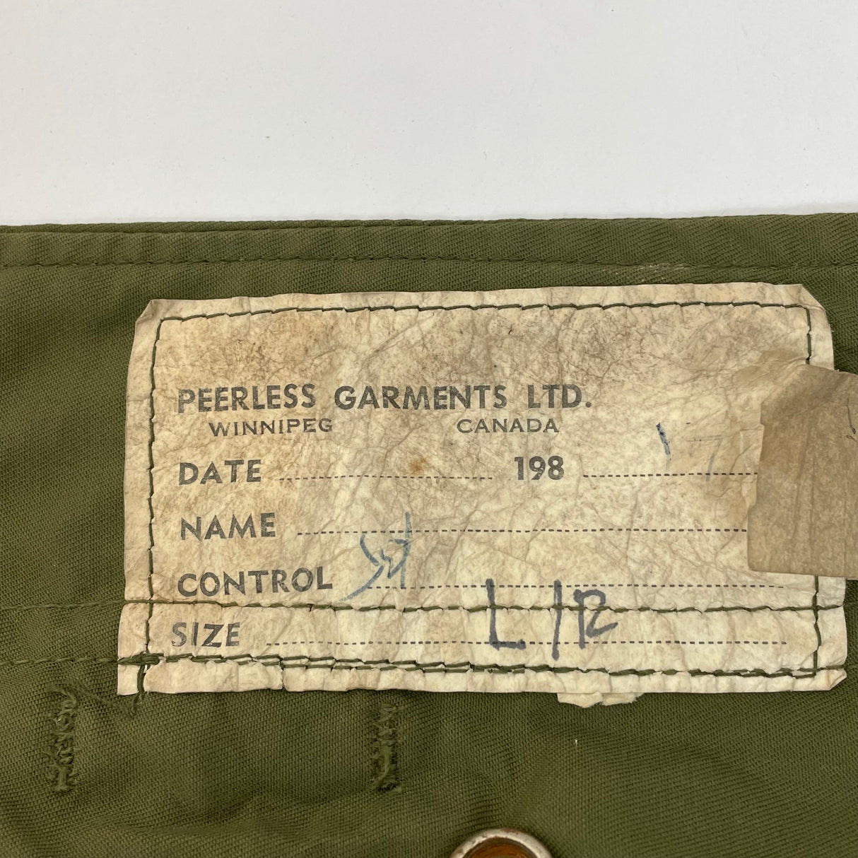 【超希少】カナダ軍 OG-107 ECW コンバットパーカー フルセット L/Rサイズ【FB-PK-ML0003B】