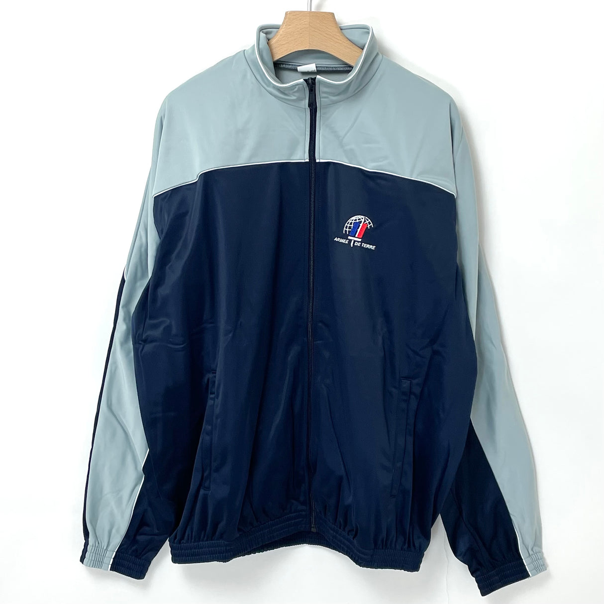 フランス陸軍 ネイビー トレーニングジャケット 新品 F31N=