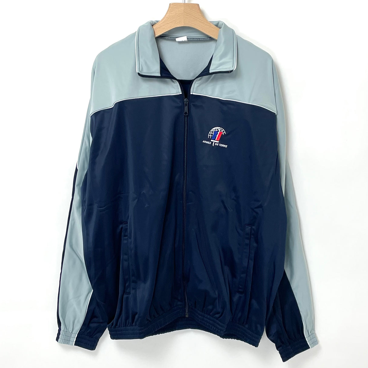 フランス陸軍 ネイビー トレーニングジャケット 新品 F31N=