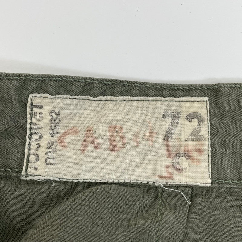 フランス軍 OD HBT F-1 パラシュートパンツ【FB-PT-ML0020B=】
