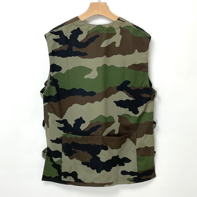 フランス軍 CCE カモフラージュ HBT Vネック GAO プルオーバーベスト【FB-JK-ML0017B-】