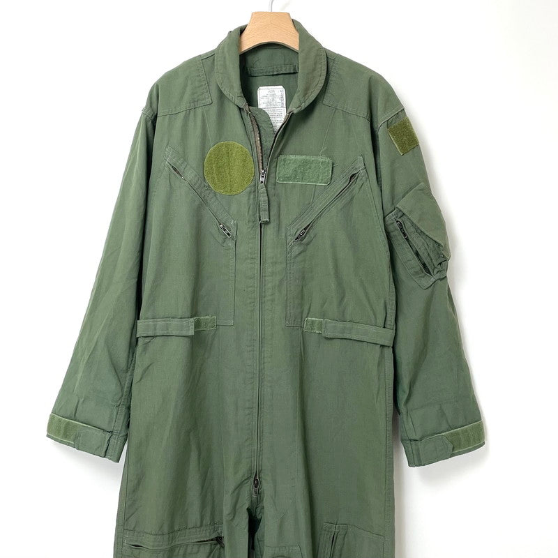 アメリカ軍 セージグリーン CWU-27/P フライトカバーオール サイズ表記42R【FB-CO-ML0004B】