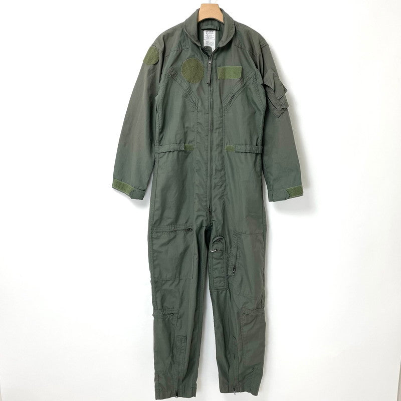 【美品】90s アメリカ軍 セージグリーン CWU-27/P フライトカバーオール サイズ表記40R【FB-CO-ML0005A】