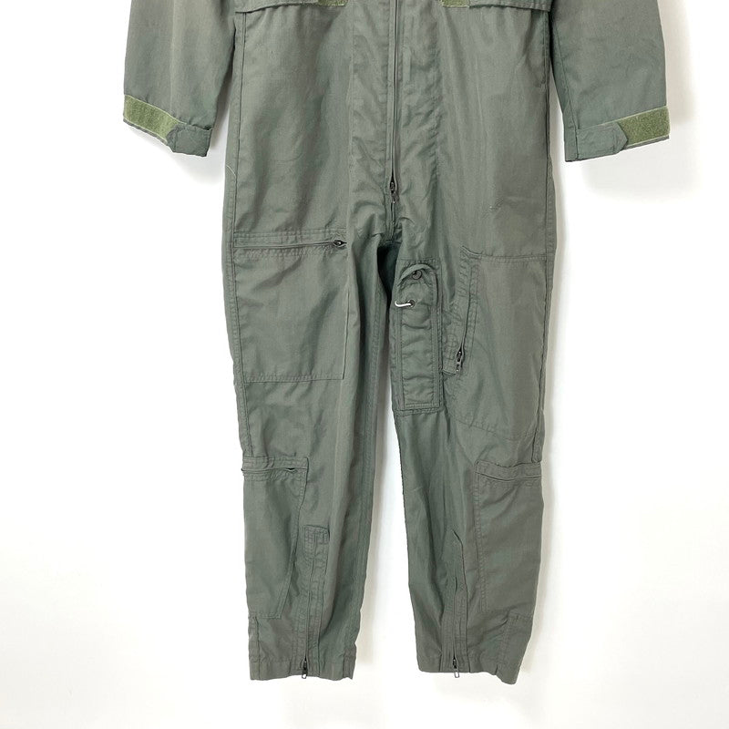 【美品】90s アメリカ軍 セージグリーン CWU-27/P フライトカバーオール サイズ表記40R【FB-CO-ML0005A】