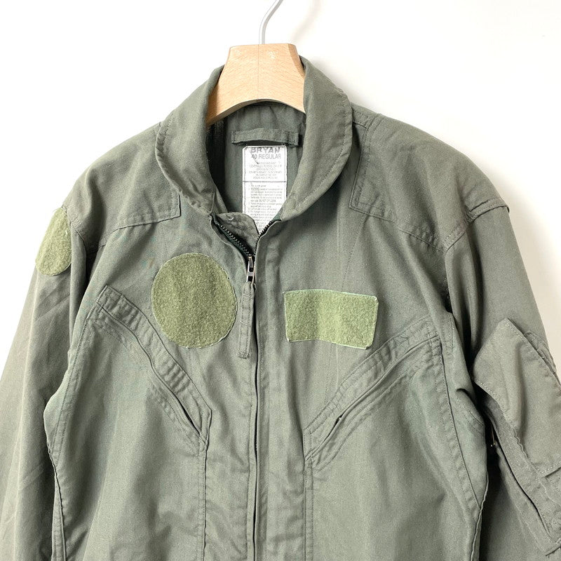 【美品】90s アメリカ軍 セージグリーン CWU-27/P フライトカバーオール サイズ表記40R【FB-CO-ML0005A】