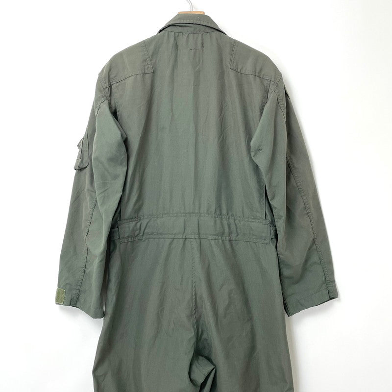 【美品】90s アメリカ軍 セージグリーン CWU-27/P フライトカバーオール サイズ表記40R【FB-CO-ML0005A】