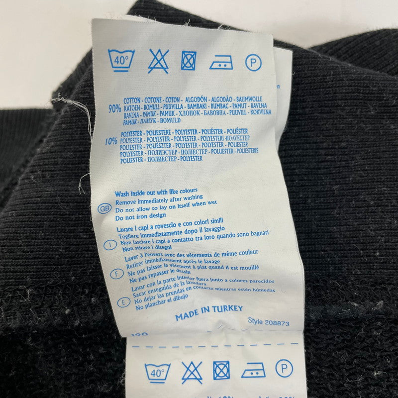 Champion Europe/チャンピオン・ヨーロッパ ブラック REVERSE WEAVE/リバースウィーブ WARM UP スウェットシャツ Mサイズ【FB-SS-0022B】