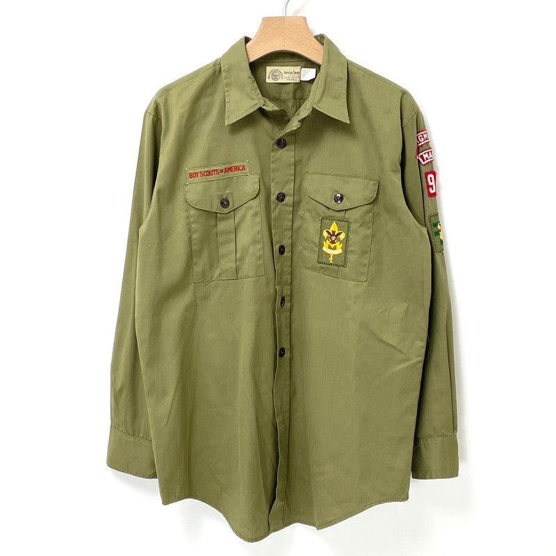 【美品】70s BOY SCOUTS OF AMERICA ヴィンテージ ボーイスカウトシャツ サイズ表記16R【FB-SH-0003A-】