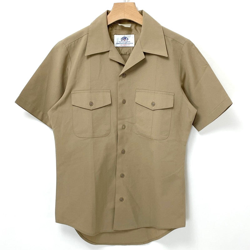 アメリカ軍 カーキ TYPE1 CLASSIC FIT 半袖サービスシャツ Sサイズ【FB-SH-ML0015B-】