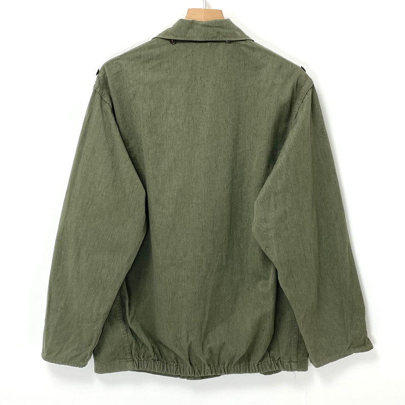 【超希少】【美品】60,70s 旧東ドイツ軍 ヴィンテージ フィールドジャケット サイズ表記m48【FB-JK-0028A=】