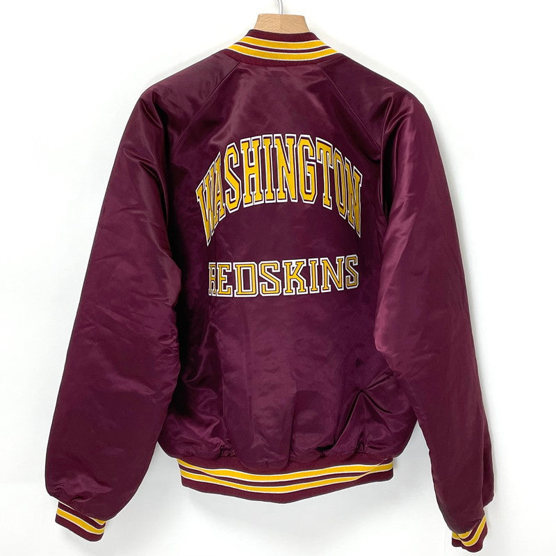 80,90s Chalk Line/チョークライン NFL アメフト ワシントン・レッドスキンズ ヴィンテージ スタジャン Lサイズ【FB-JK-0029B】
