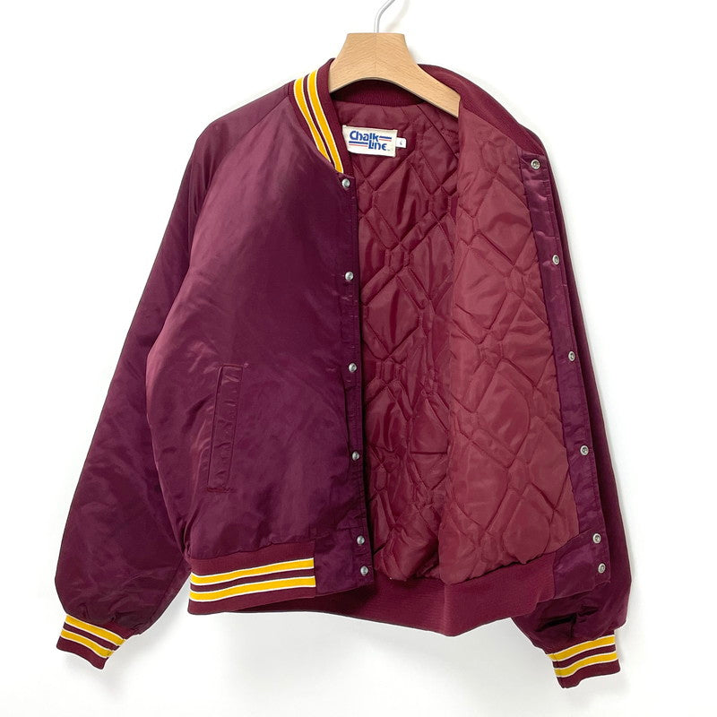 80,90s Chalk Line/チョークライン NFL アメフト ワシントン・レッドスキンズ ヴィンテージ スタジャン Lサイズ【FB-JK-0029B】