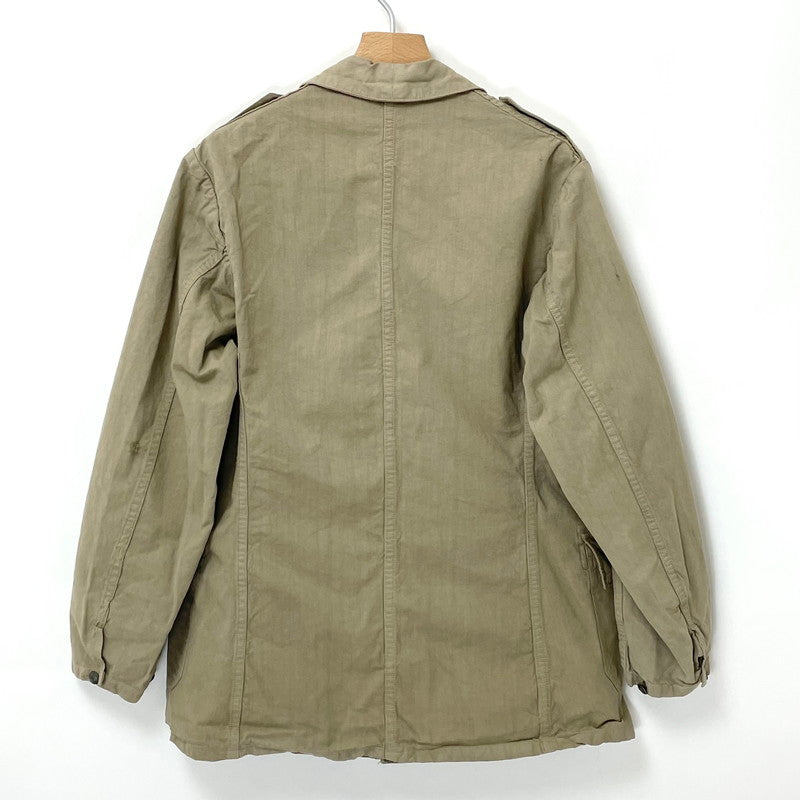 スウェーデン軍 カーキ M-39 ワークジャケット サイズ表記92【FB-JK-0023B】