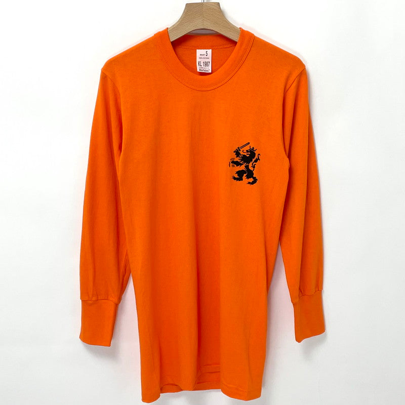 【新品】オランダ軍 オレンジ コットン ロングTシャツ【FB-TS-ML0013S-】