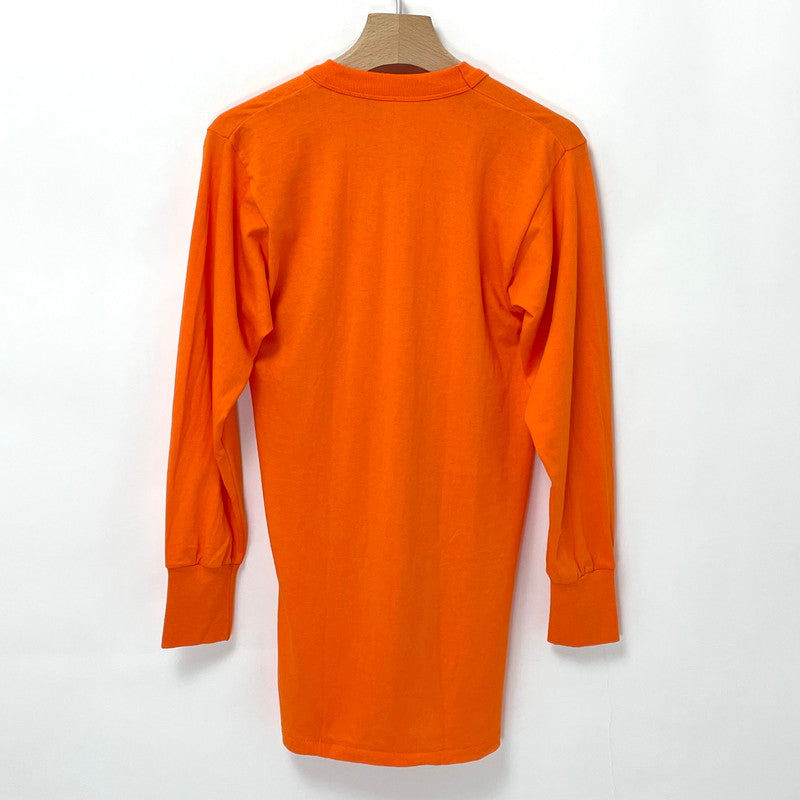 【新品】オランダ軍 オレンジ コットン ロングTシャツ【FB-TS-ML0013S-】
