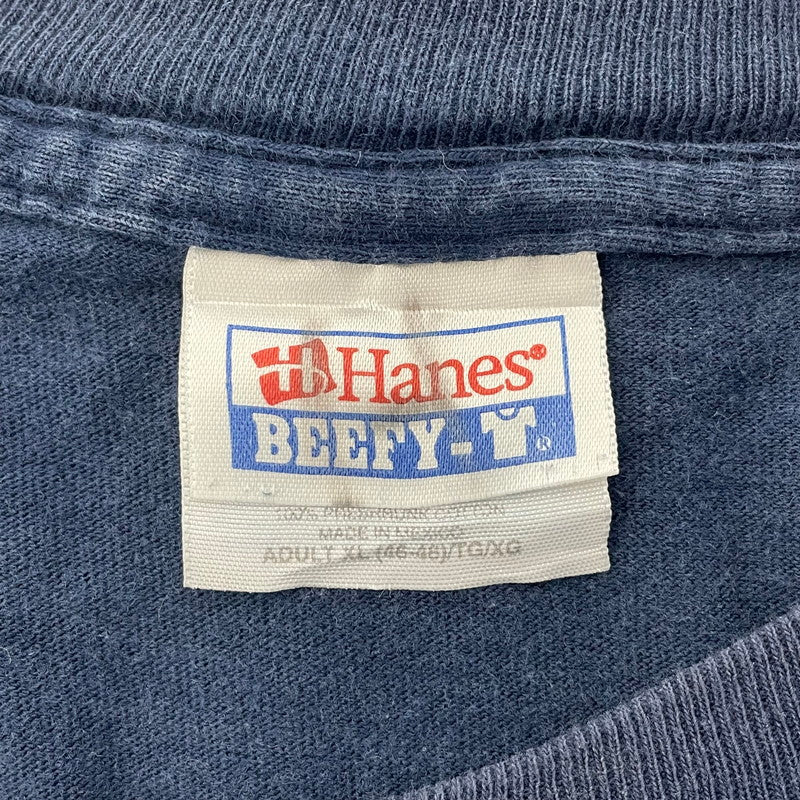 U.S.NAVY SEARCH & RESCURE ネイビー Hanes/ヘインズ ミリタリーTシャツ XLサイズ【FB-TS-0019B-】