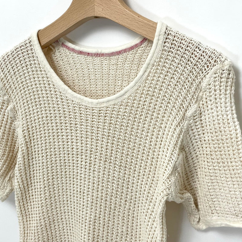 デンマーク軍 ホワイト ネットTシャツ USED T90U-