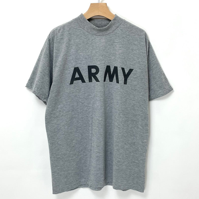 【リメイク】アメリカ陸軍 U.S.ARMY グレー 前期型 IPFU フィジカルトレーニング 半袖Tシャツ【FB-TS-0036B-】