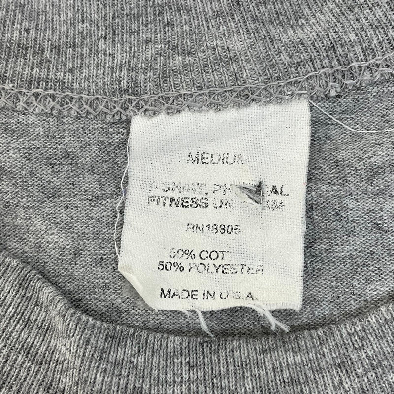 【シングルステッチ】80-90s アメリカ陸軍 U.S.ARMY グレー ヴィンテージ PFU トレーニングTシャツ Mサイズ【FB-TS-0027C-】