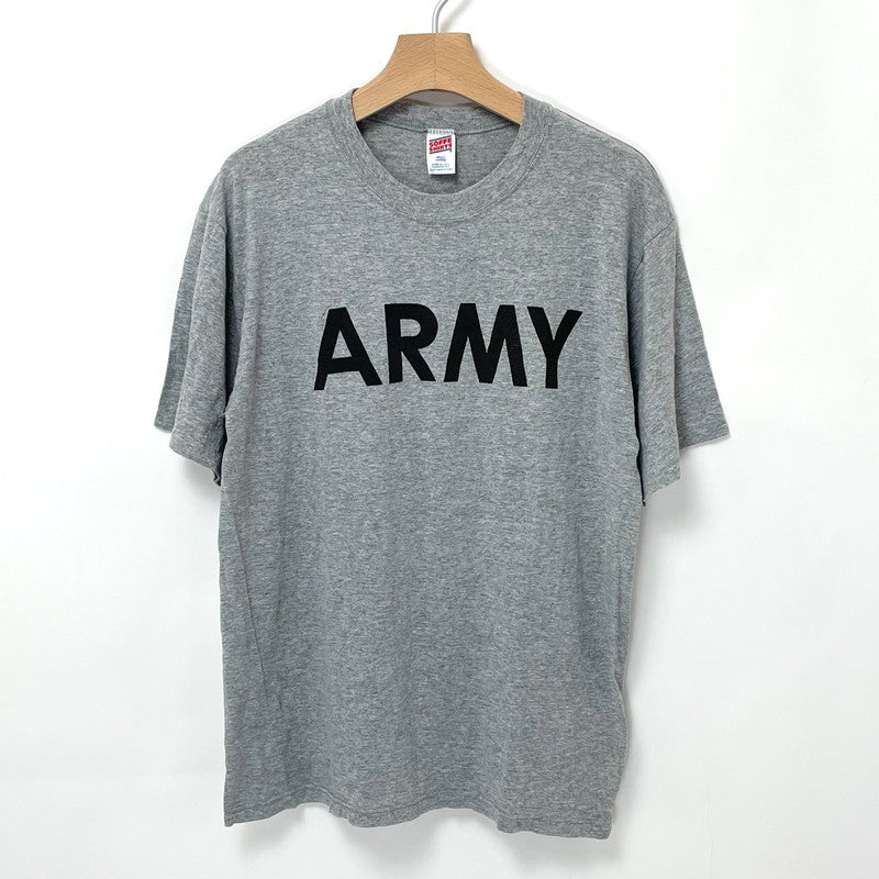 【シングルステッチ】80-90s SOFFE/ソフィー U.S.ARMY グレー ヴィンテージ PFU トレーニングTシャツ Lサイズ【FB-TS-0022B-】