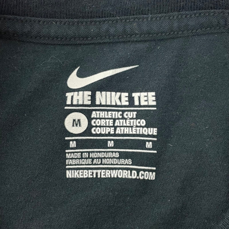 NIKE/ナイキ NCAA アラバマ大 2015 アメフトチャンピオン ブラック コットン カレッジTシャツ Mサイズ【FB-TS-0044B-】