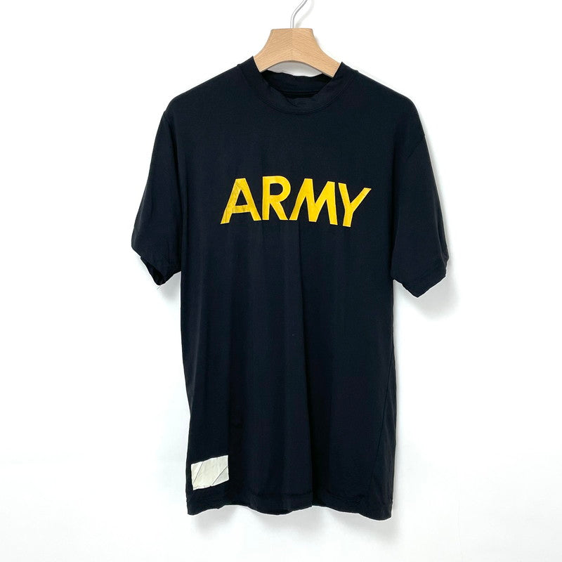 アメリカ陸軍 U.S.ARMY ブラック DRI-DUKE モイスチャーコントロール 後期型 APFU フィジカルトレーニングTシャツ【FB-TS-0041C-】