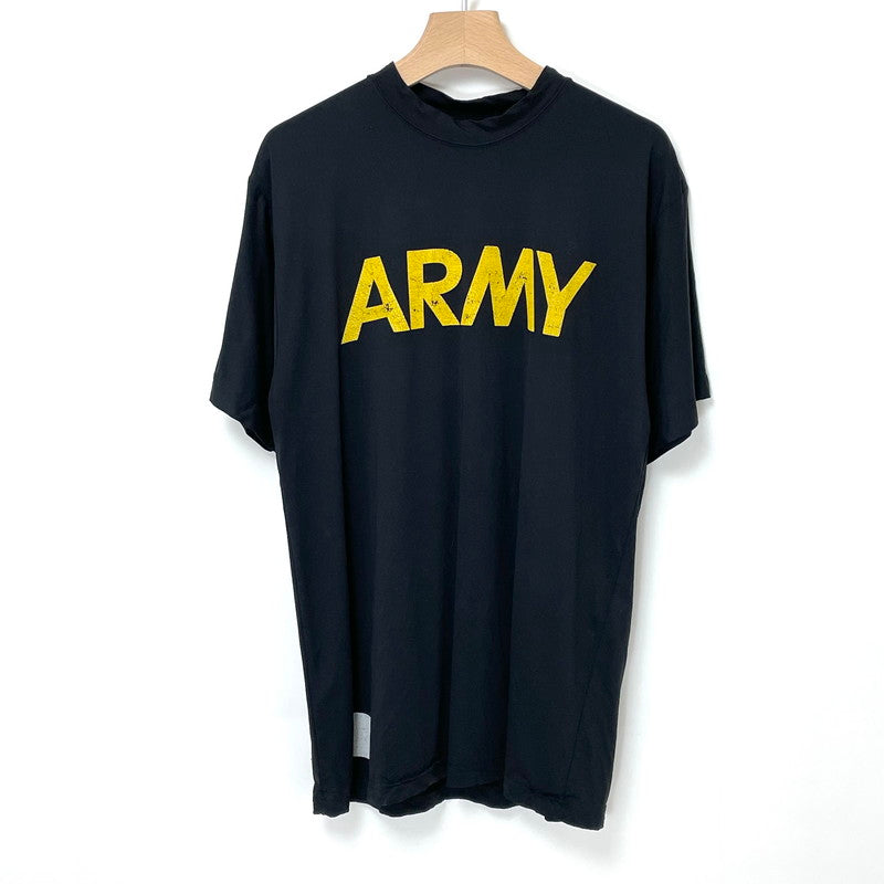 アメリカ陸軍 U.S.ARMY ブラック DRI-DUKE モイスチャーコントロール 後期型 APFU フィジカルトレーニングTシャツ【FB-TS-0041C-】