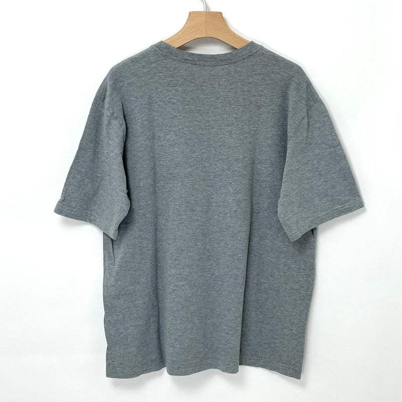 NAUTICA/ノーティカ グレー ワンポイント コットンTシャツ Lサイズ【FB-TS-0046B-】