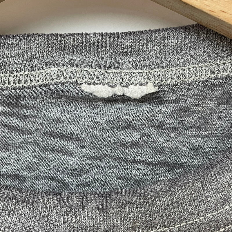 【激レア】80-90s アメリカ陸軍 U.S.ARMY グレー シングルステッチ ヴィンテージ PFU ダメージTシャツ Lサイズ【FB-TS-0037C-】