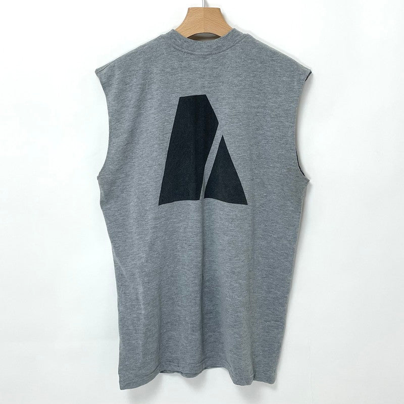 【リメイク】アメリカ陸軍 U.S.ARMY グレー 前期型 IPFU ノースリーブ マッスルTシャツ【FB-TS-0040B-】